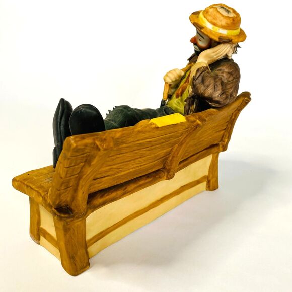 Flambro Emmett Kelly Jr Full Size Figurine Wet Paint Limited Edition #13885 - Picture 8 of 14